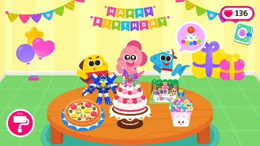 Cocobi Birthday Party - cake screenshot 1