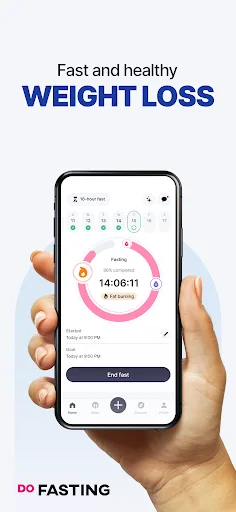 DoFasting Intermittent Fasting screenshot 1