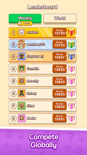 Word Solitaire Together screenshot 4