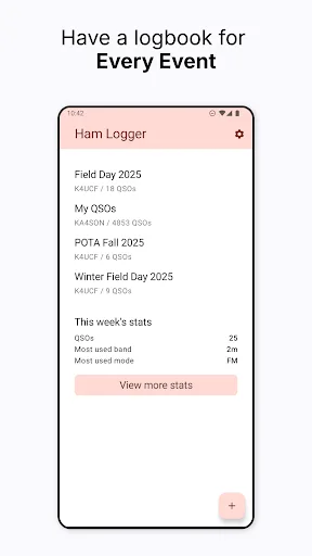 Ham Radio Logger screenshot 1