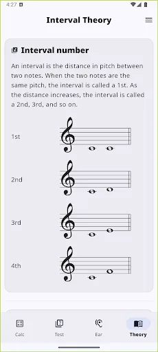 Interval Test · Ear Training screenshot 5