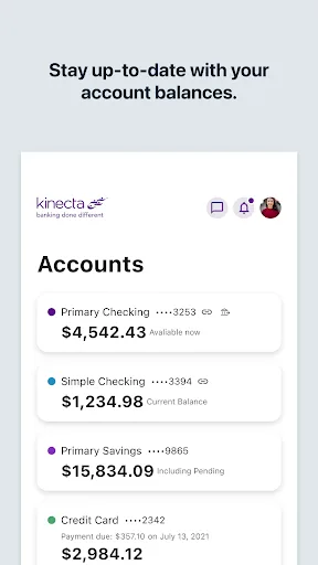 Kinecta Mobile Banking screenshot 2