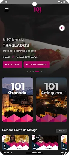 101TV screenshot 2
