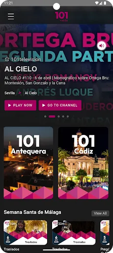 101TV screenshot 3