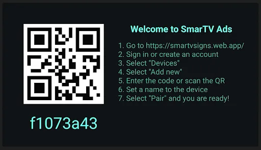 SmarTV Ads screenshot 1