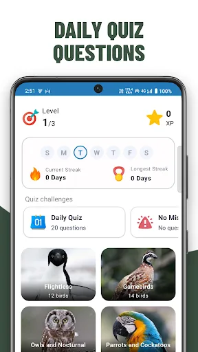 Birds Quiz Guess Species screenshot 1