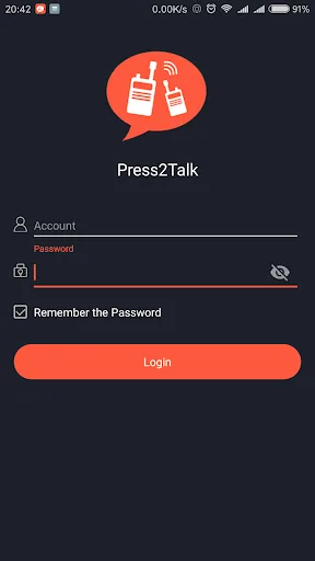 Press2Talk screenshot 1