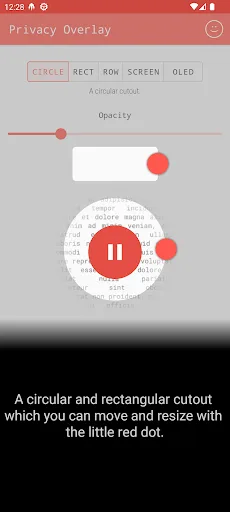 Privacy Overlay screenshot 1
