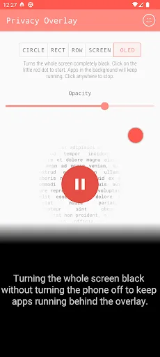 Privacy Overlay screenshot 4
