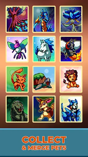 Idle Pixel Heroes: Idle Merger screenshot 3