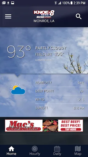 KNOE Weather screenshot 1
