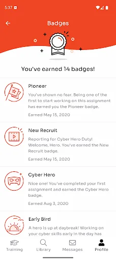 KnowBe4 Learner App screenshot 5