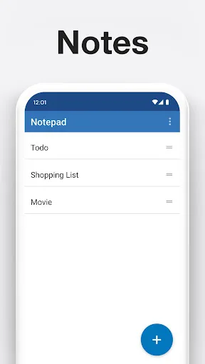 Notes - Simple notepad, memo screenshot 1