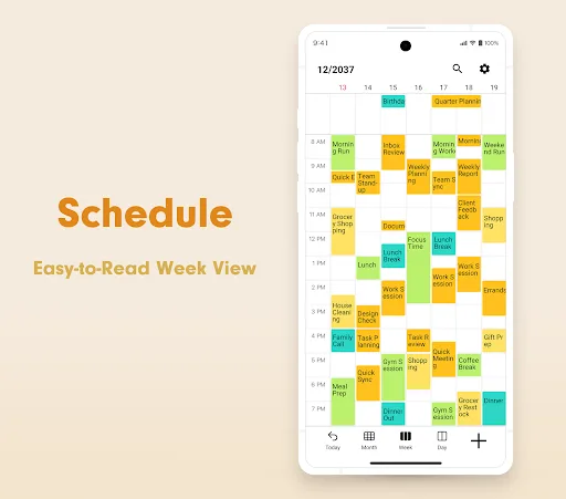 N Calendar: Planner, Schedule screenshot 2