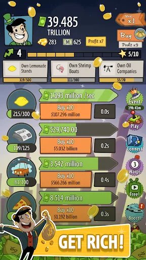 AdVenture Capitalist screenshot 2