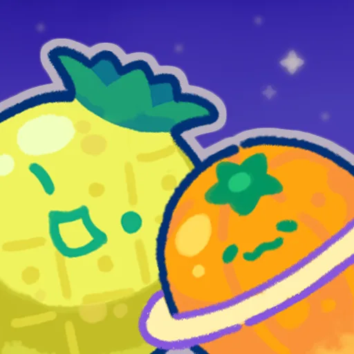 Cute Fruit Merge: Star Melon