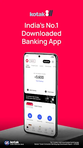 Kotak Bank: 811 Mobile App screenshot 1