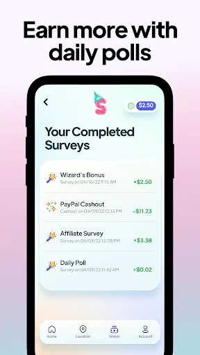 SurveyParty - Earn Cash Fast screenshot 4