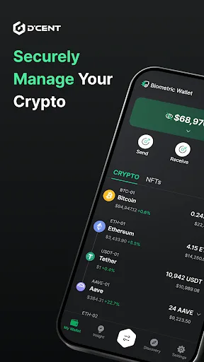 D’CENT Wallet - Secure Crypto screenshot 1