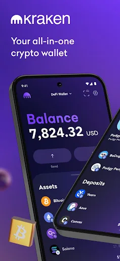 Kraken Wallet: Crypto & NFT screenshot 1