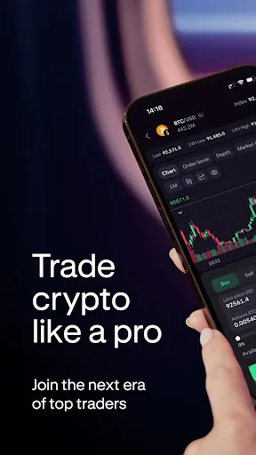 Kraken Pro: Crypto & Stocks screenshot 1