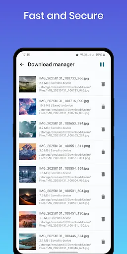 UnLim: Unlimited cloud storage screenshot 4