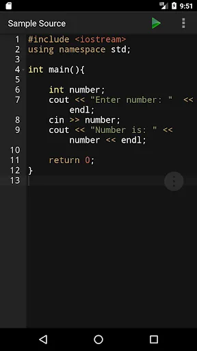 C/C++ Programming Compiler screenshot 1