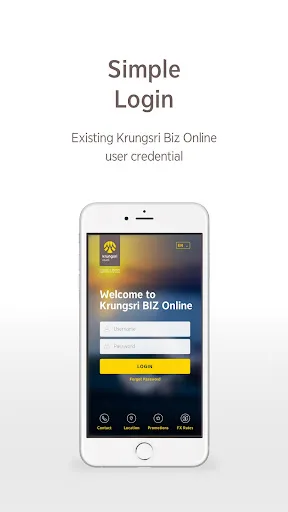 Krungsri Biz Online screenshot 1
