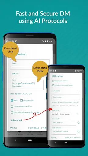 Pro FDM: file Download Manager screenshot 3