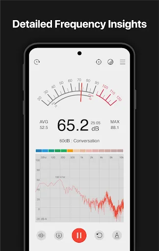Sound meter : SPL & dB meter screenshot 2