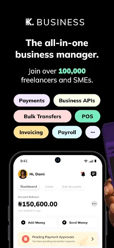 Kuda Business Banking App screenshot 1