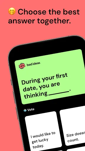 bad ideas: dirty card game screenshot 1
