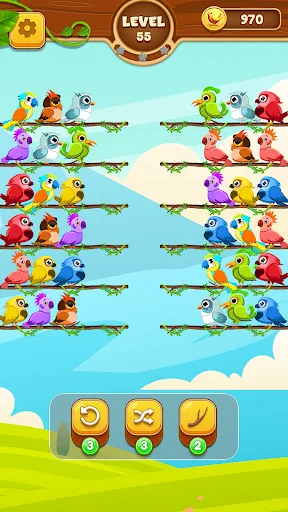 Magic Bird Sort screenshot 4