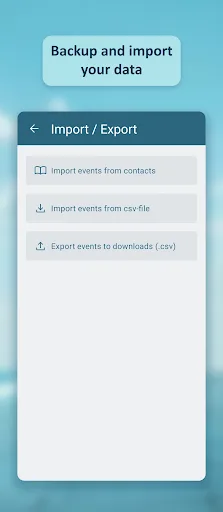 My Dates - Birthday reminder screenshot 4