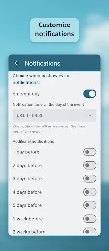 My Dates - Birthday reminder screenshot 5