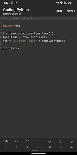 Coding Python screenshot 2