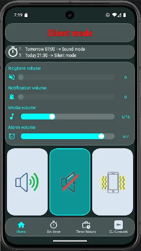 RingMode: Silent Mode Toggle screenshot 1