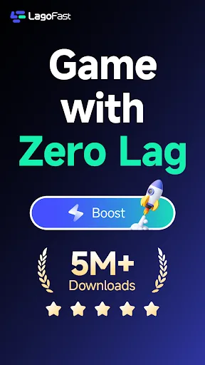 LagoFast Game Booster: Low Lag screenshot 1
