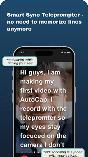 AutoCap Captions Teleprompter screenshot 2