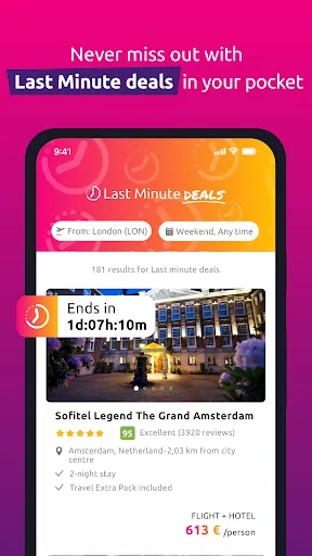 lastminute.com: holiday deals screenshot 3