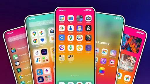 HiPhone Launcher OS Phone:Fast screenshot 2
