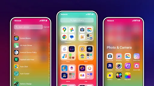 HiPhone Launcher OS Phone:Fast screenshot 3