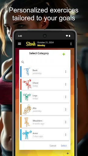 Stark - Workout Log screenshot 3
