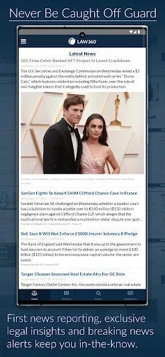 Law360 Legal News & Analysis screenshot 2
