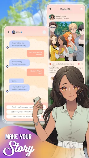 Where's Tess: otome game screenshot 4