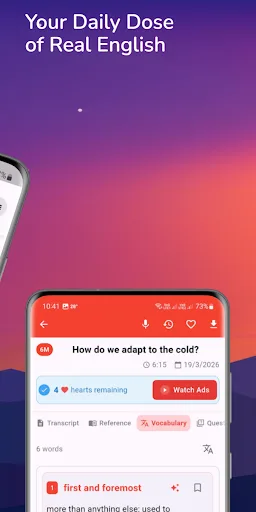 Learning English - 6 minutes screenshot 2