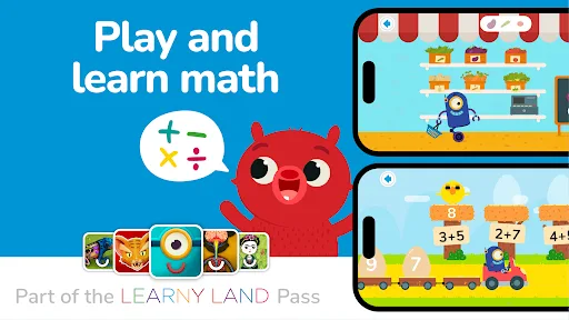 Number Land: Math for Kids screenshot 1