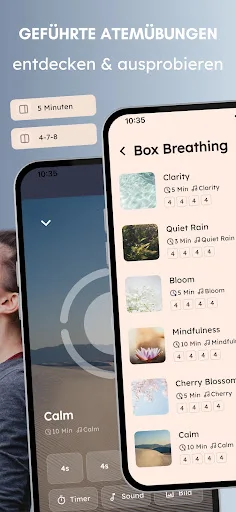 Atemübungen - Calma screenshot 2