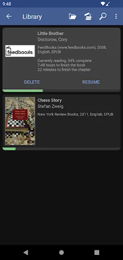 Evie - The eVoice book reader screenshot 5