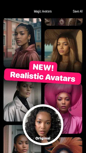 Lensa: photo editor & AI art screenshot 1